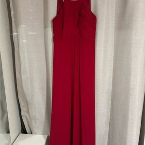 Bill Levkoff size 4 cranberry gown.